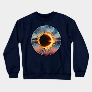 Eclipse 2024 Total Solar Eclipse Crewneck Sweatshirt